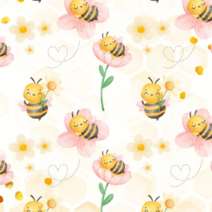 Oblea Comestible Abejas para Tarta