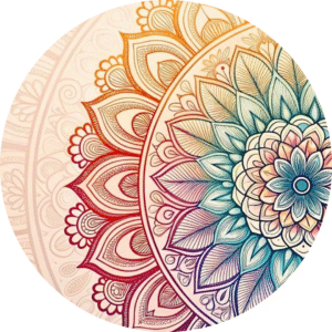 Oblea Comestible Boho Chic – Decoración para Tartas de Celebración