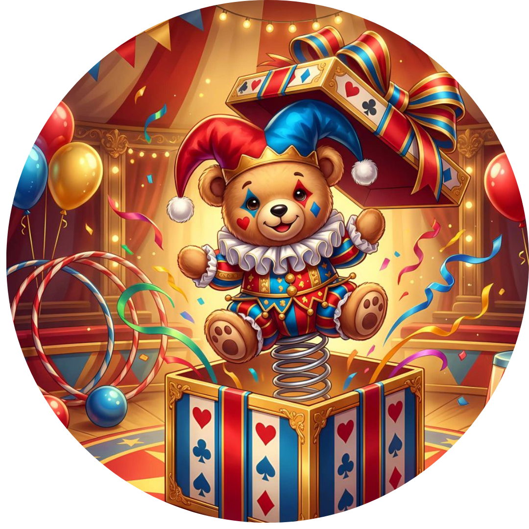 Oblea Comestible Tema Circo – Decoración para Tartas de Fiesta