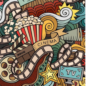 Oblea Comestible Cine para Tarta – Decoración Película Papel de Azúcar