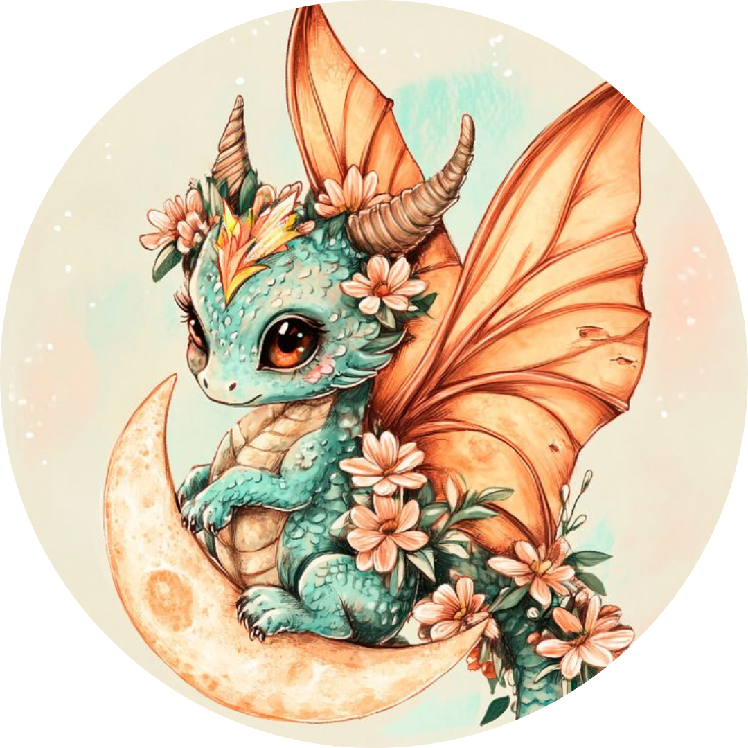 Oblea para Tarta Dragones – Decoración Comestible Cumpleaños