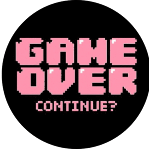 Oblea Comestible Gaming Game Over – Decoración Tartas Infantil