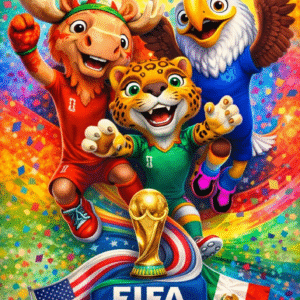 Oblea Comestible Fútbol Mundial 2026 para Tarta