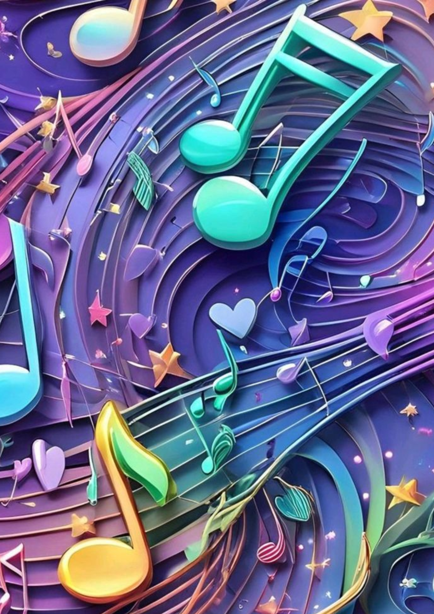 Oblea Comestible Temática Música – Decoración para Tartas de Fiesta