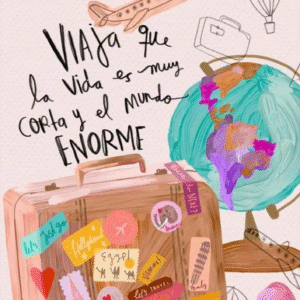 Oblea Comestible Travel World para Tarta