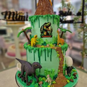 Tarta Cumpleaños Dinosaurios