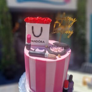 Tarta Cumpleaños Maquillaje Make Up