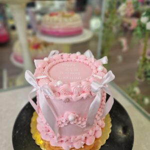 Tarta Cumpleaños Elegante Vintage