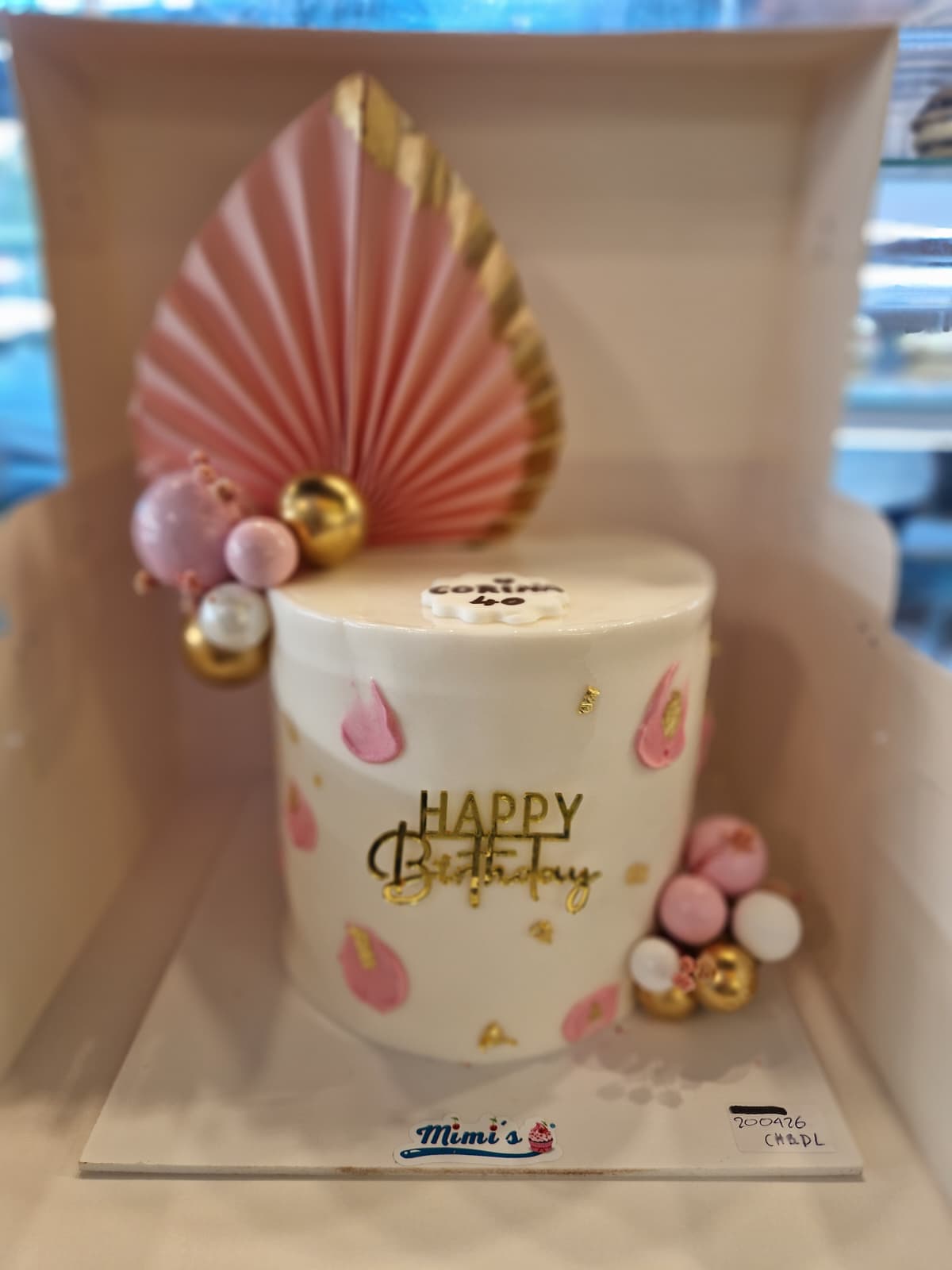 Tarta de Cumpleaños Elegante