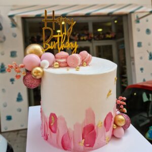 Tarta de Cumpleaños Elegante