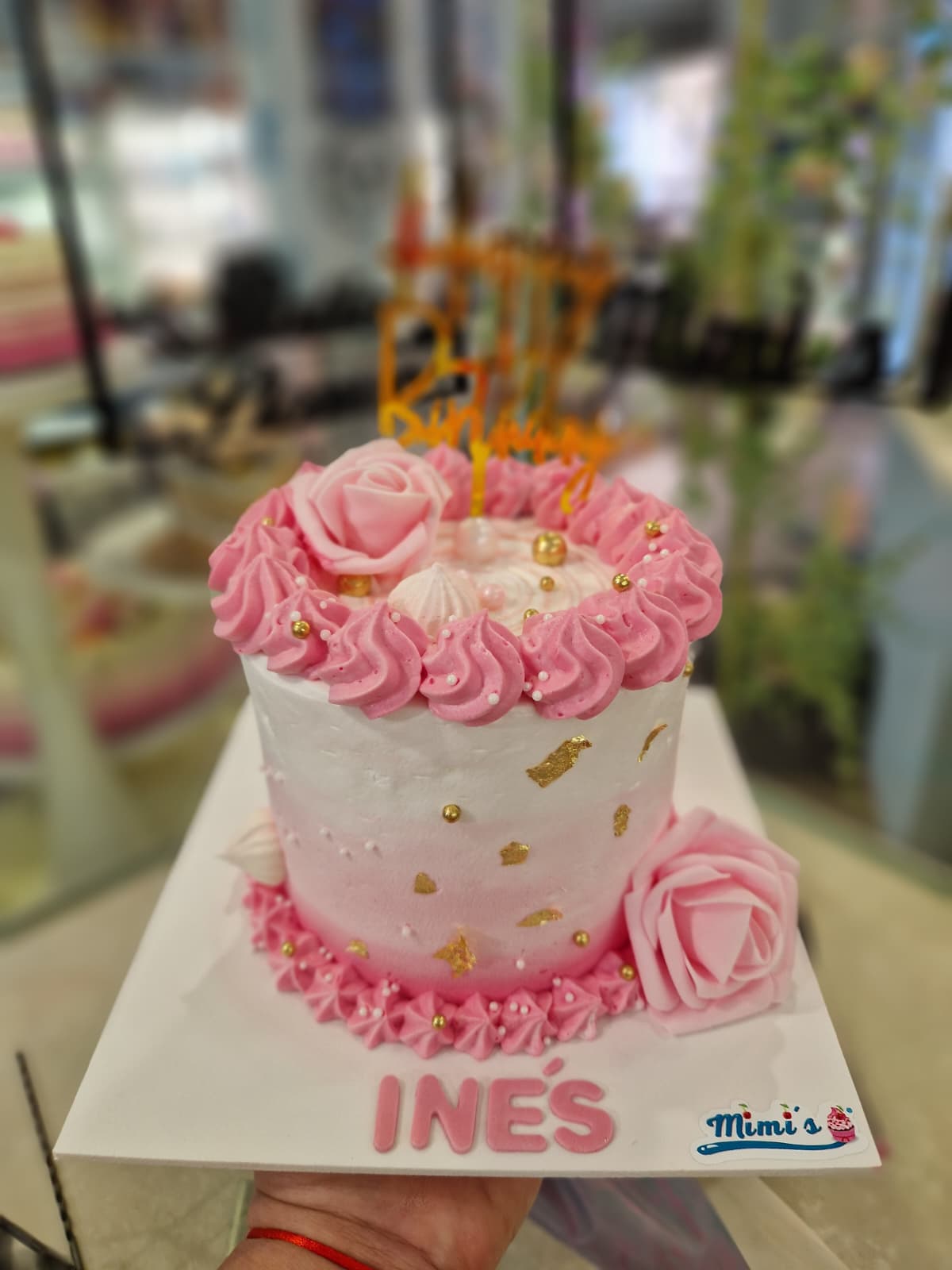 Tarta de Cumpleaños Elegante