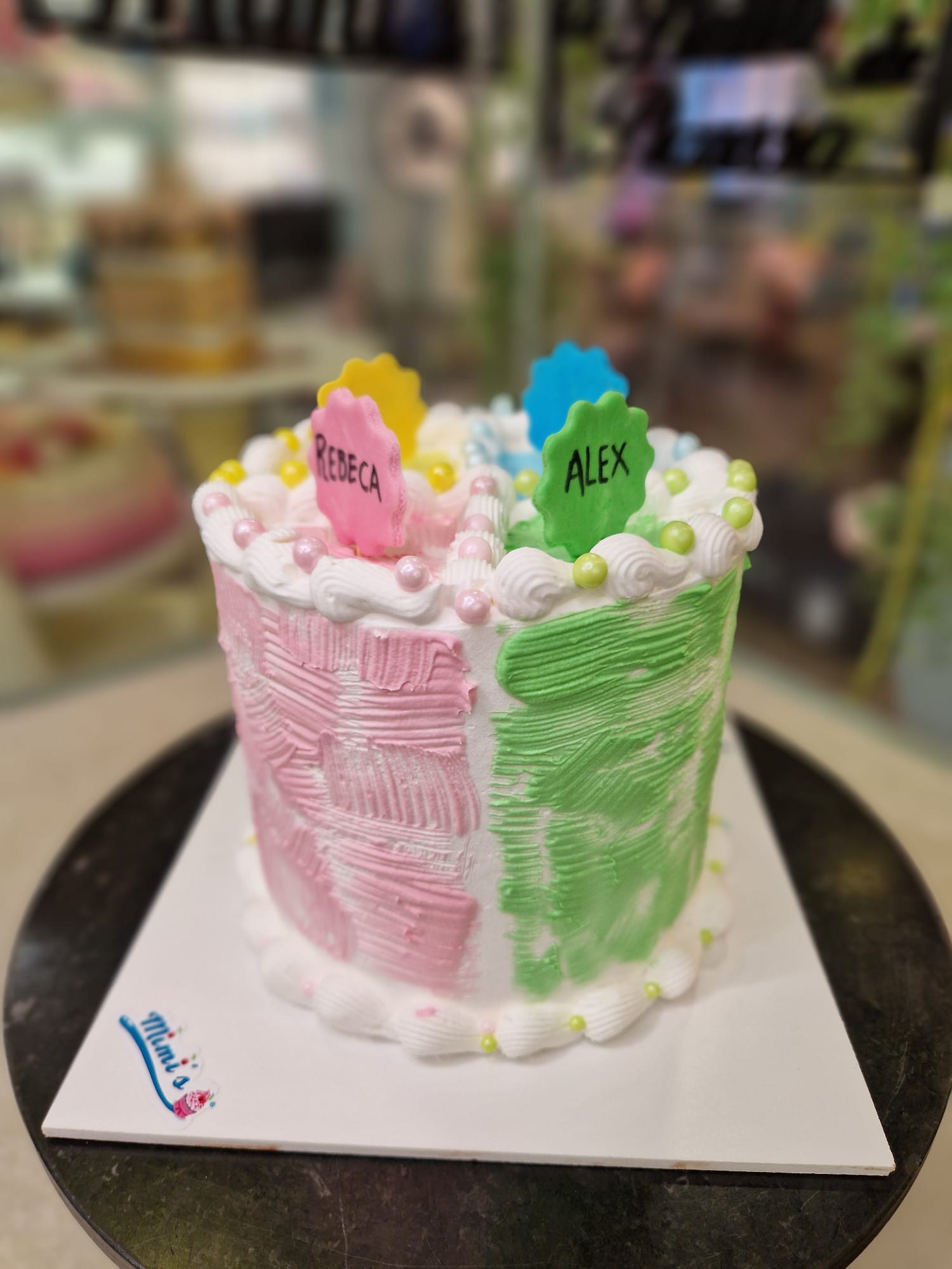 Tarta de Cumpleaños Elegante