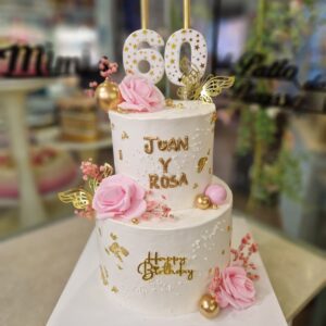 Tarta de Cumpleaños Elegante