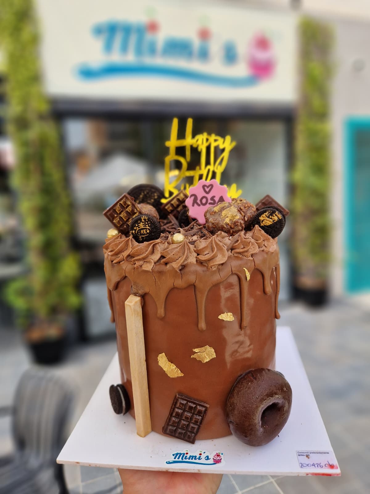 Tarta de Cumpleaños Elegante