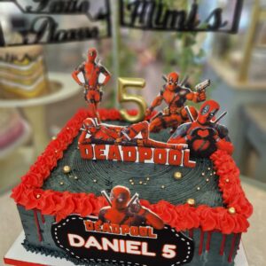 Tarta Deadpool