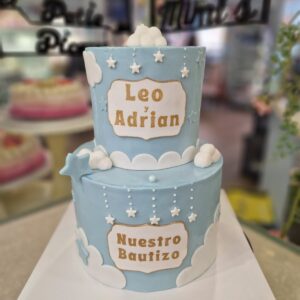 Tarta Bebe Bautizo Elegante