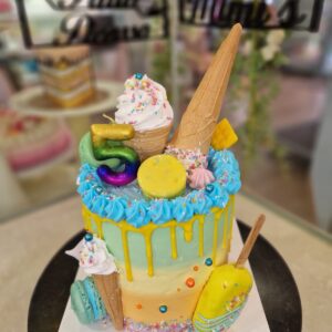 Tarta de Cumpleaños Elegante